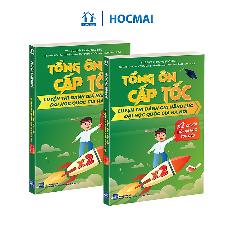 Tổng ôn cấp tốc luyện thi Đánh giá năng lực (Theo cấu trúc đề thi của ĐHQGHN)