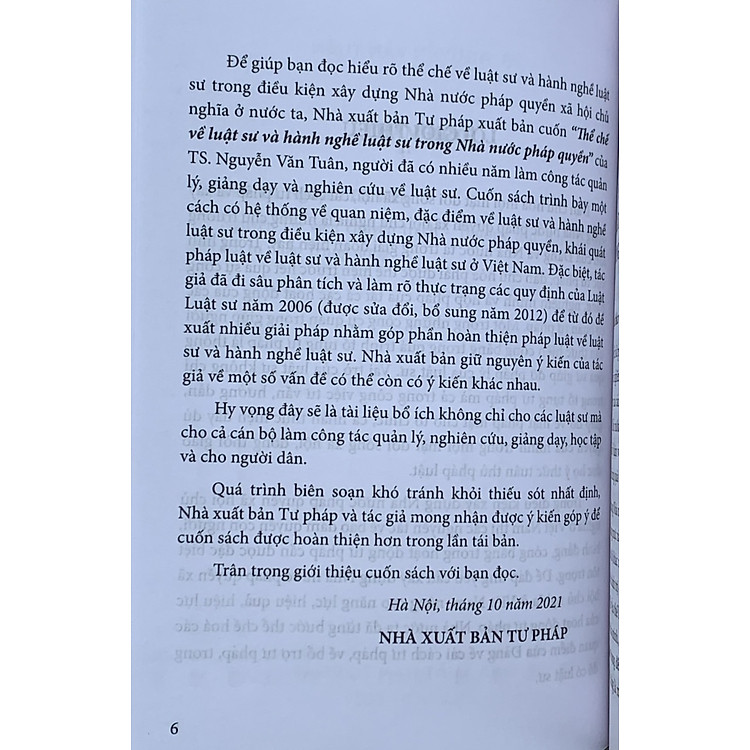 Thể Chế Về Luật Sư Và Hành Nghề Luật Sư Trong Nhà Nước Pháp Quyền - Ảnh 3