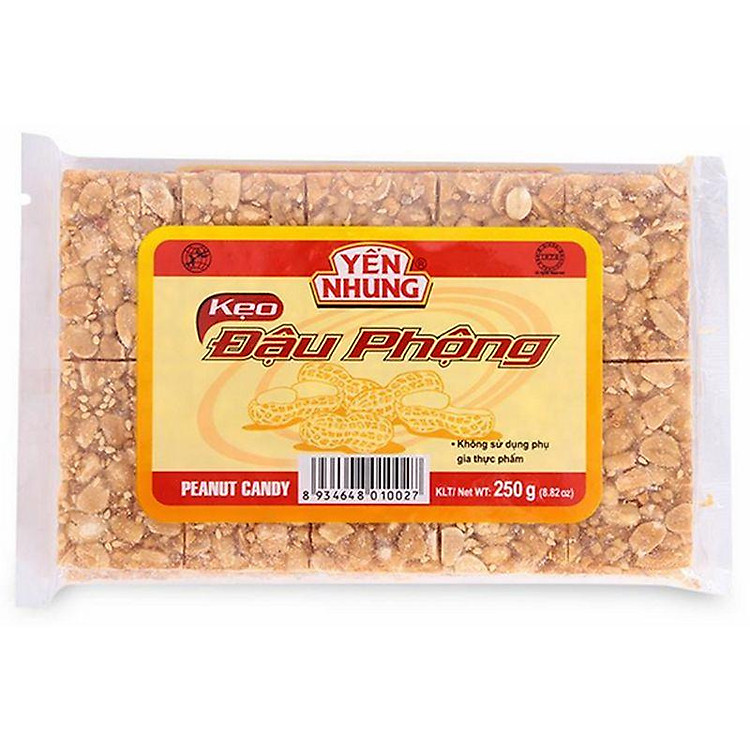 Kẹo Đậu Phộng Yến Nhung Gói 250G-8935273620049