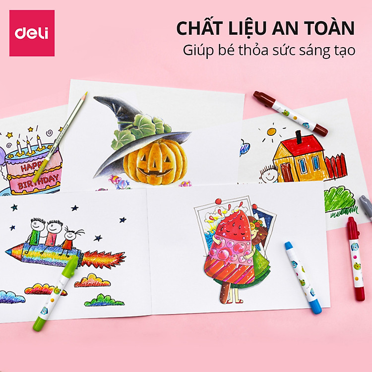 Vở Vẽ Học Sinh A4 Deli (100 trang) - Ảnh 4