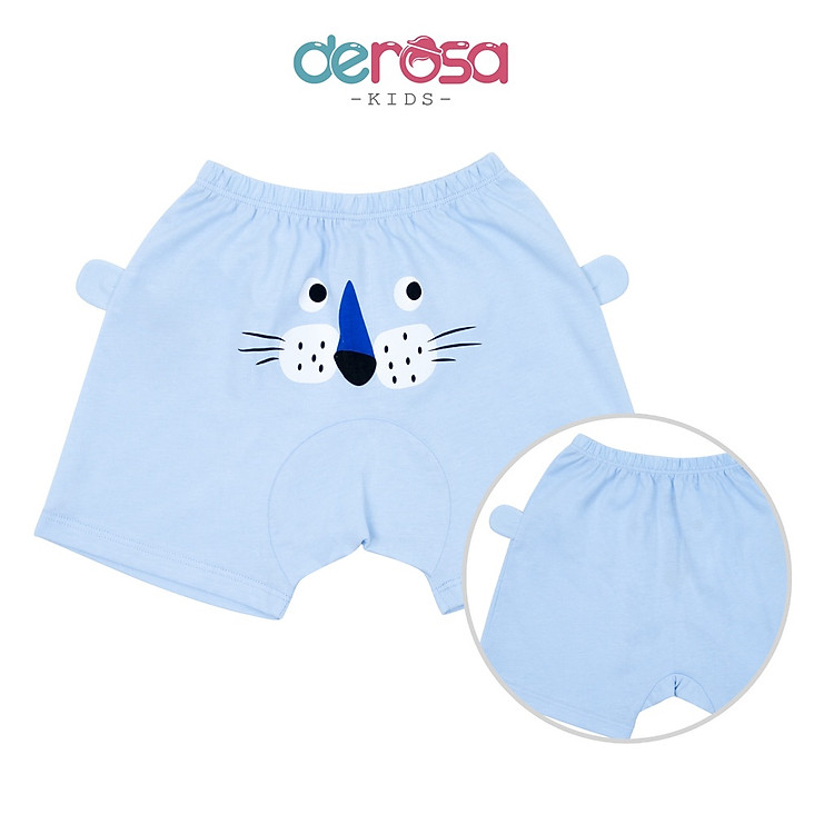 Quần đùi cotton cho bé sơ sinh DEROSA KIDS 3 - 24 tháng B063-B065