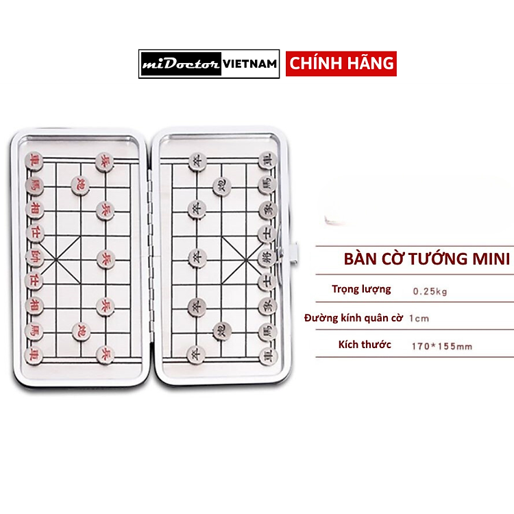 Cờ Tướng Nam Châm Bỏ Túi 17x15.5cm Chính hãng Ưu đãi - Hình ảnh 4