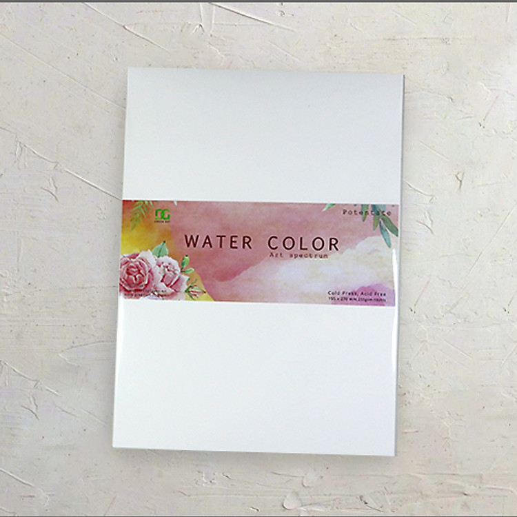 Giấy Vẽ Màu Nước A4L (10 tờ)