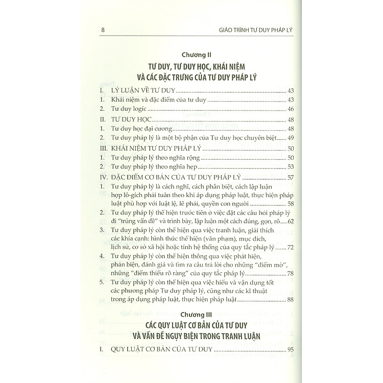 GIÁO TRÌNH TƯ DUY PHÁP LÝ - PGS. TS. Nguyễn Minh Tuấn, PGS. TS. Nguyễn Hoàng Anh (Tái Bản) - Ảnh 4