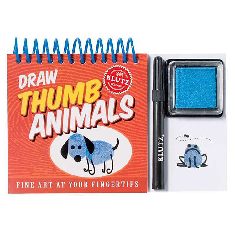 Sách Klutz: Draw Thumb Animals