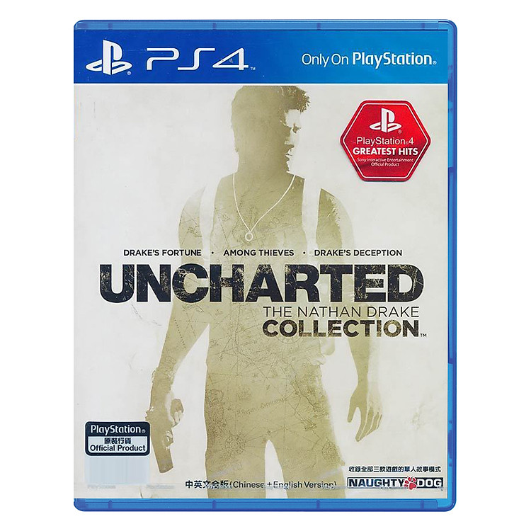 Đĩa Game PlayStation PS4 Sony Uncharted: The Nathan Drake Hệ Asia - Hàng chính hãng
