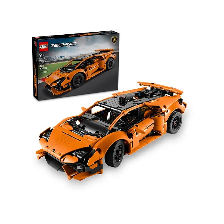 Tìm mua tại Avakids: LEGO TECHNIC Xe Lamborghini Huracán màu cam - Ngập tràn khuyến mãi