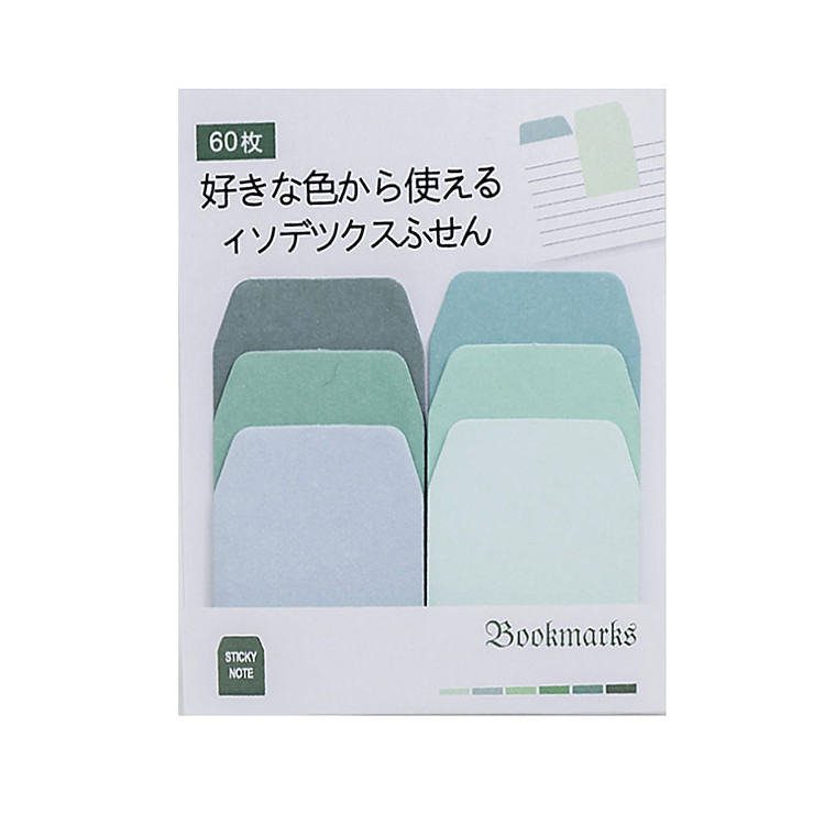 60 Miếng Giấy Ghi Chú Đánh Dấu Sách Bookmark