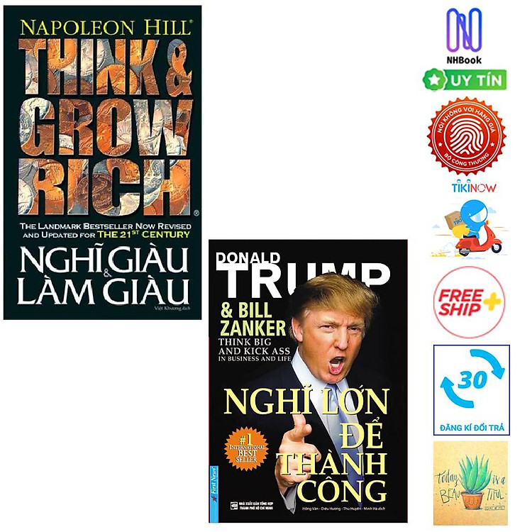 Combo Nghĩ Giàu Và Làm Giàu Tặng Sổ Tay - Ảnh 2
