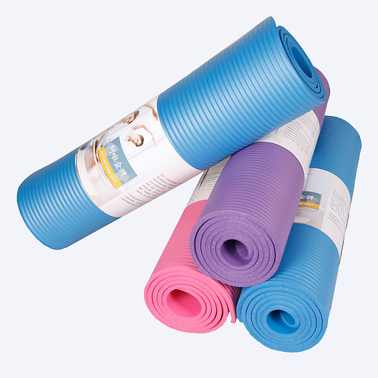 Thảm tập yoga chống trơn trượt 6mm - Màu ngẫu nhiên