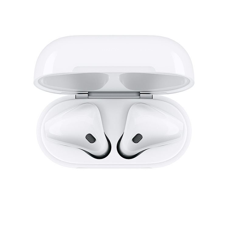 Tai Nghe Bluetooth Apple AirPods 2 True Wireless - MRXJ2 (Hộp Hỗ Trợ Sạc Không Dây) - Hàng Nhập Khẩu Chính Hãng