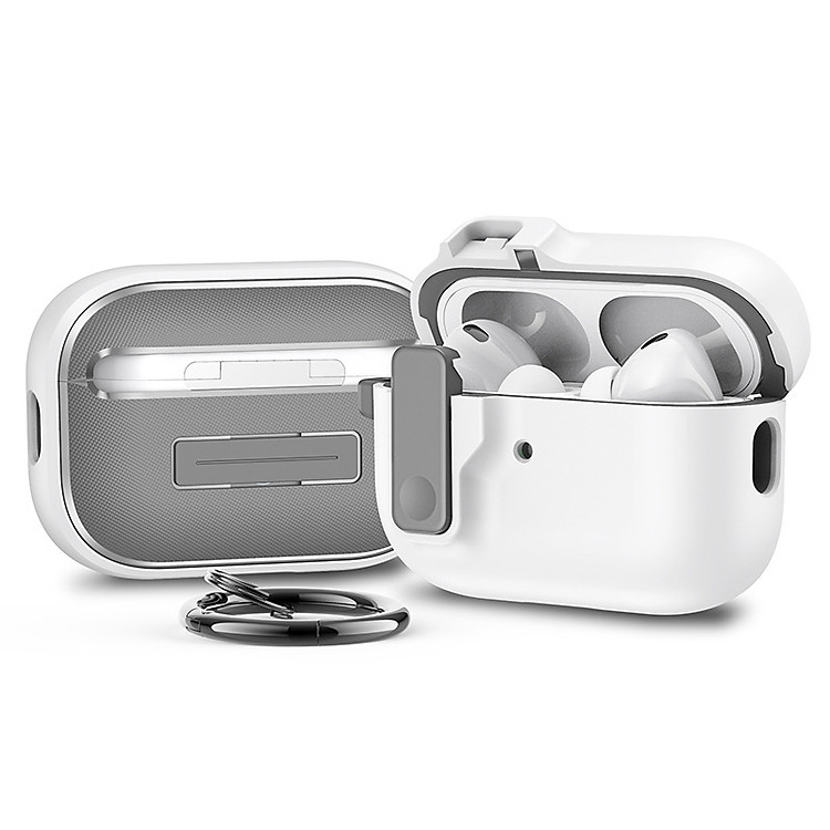 Ốp Bảo Vệ Có Khoá Dành Cho Airpods 4 Kai.N Pop Up Cover, Kèm Móc Treo_ Hàng chính hãng