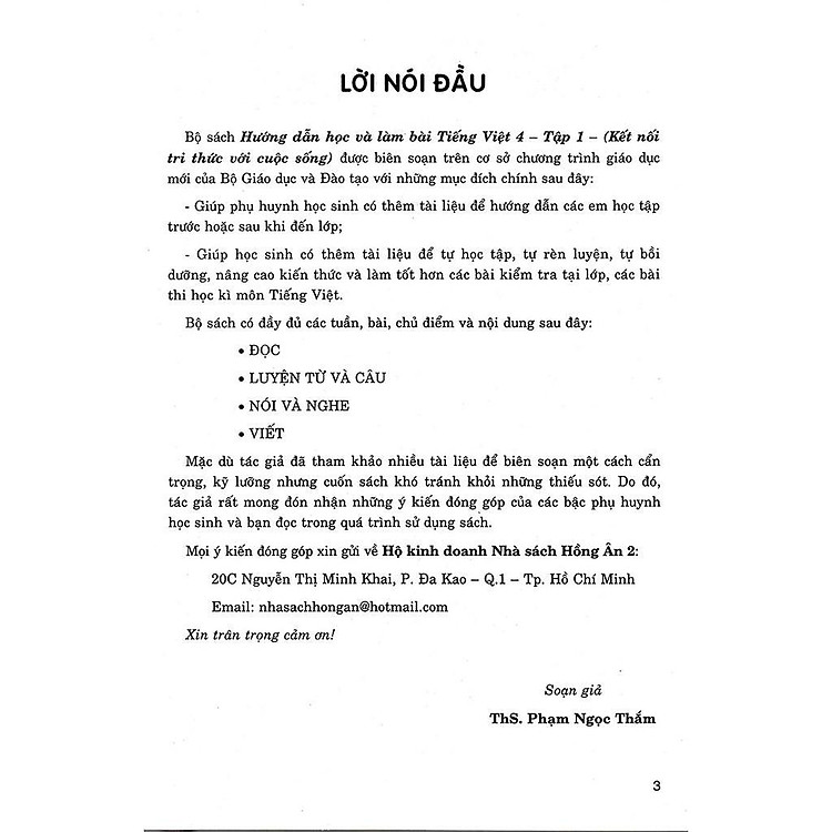 Hướng Dẫn Học Và Làm Bài Tiếng Việt 4 - Tập 1 - Ảnh 2