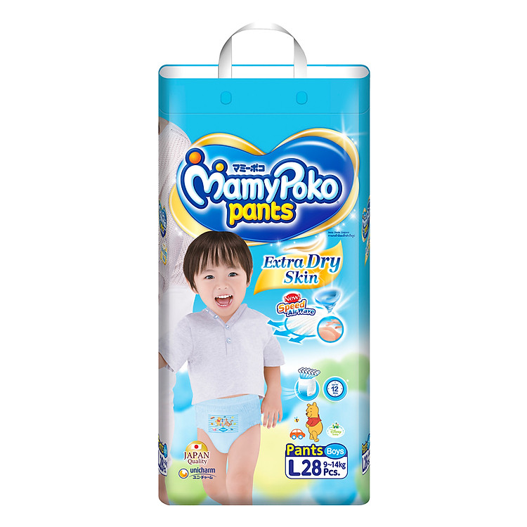 Tã Quần Bé Trai Gói Lớn MamyPoko L28 (28 Miếng)