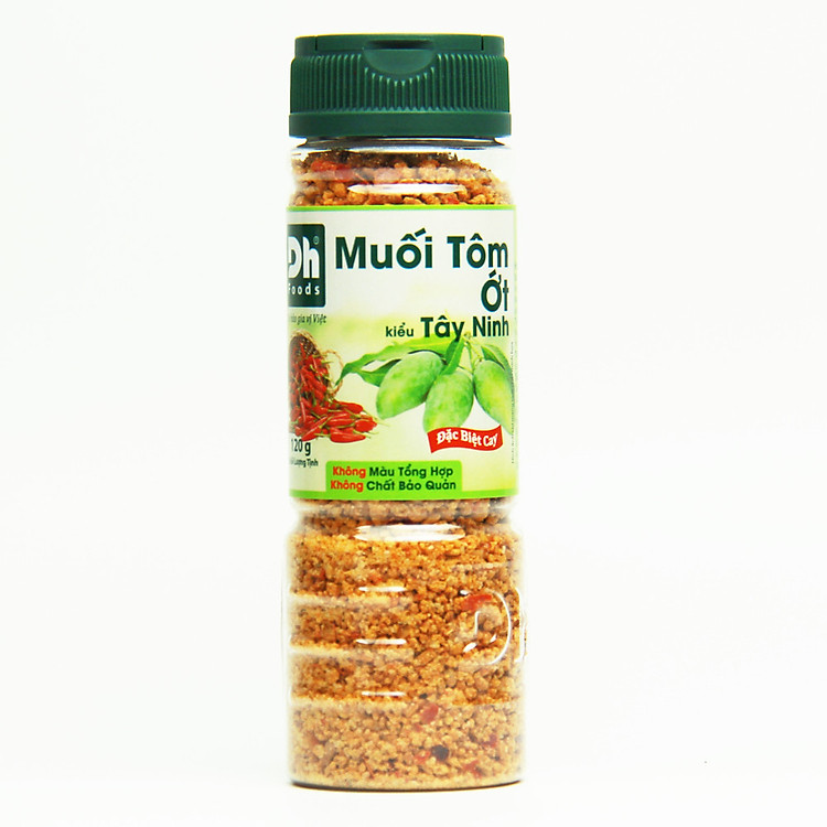 Muối tôm ớt kiểu Tây Ninh 120gr Dh Foods