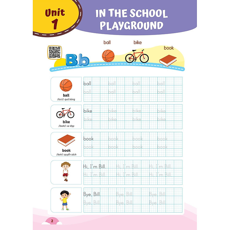 Luyện Viết Chữ Từ Vựng Tiếng Anh Theo Chương Trình Sách Giáo Khoa 1 (Global) - Ảnh 6