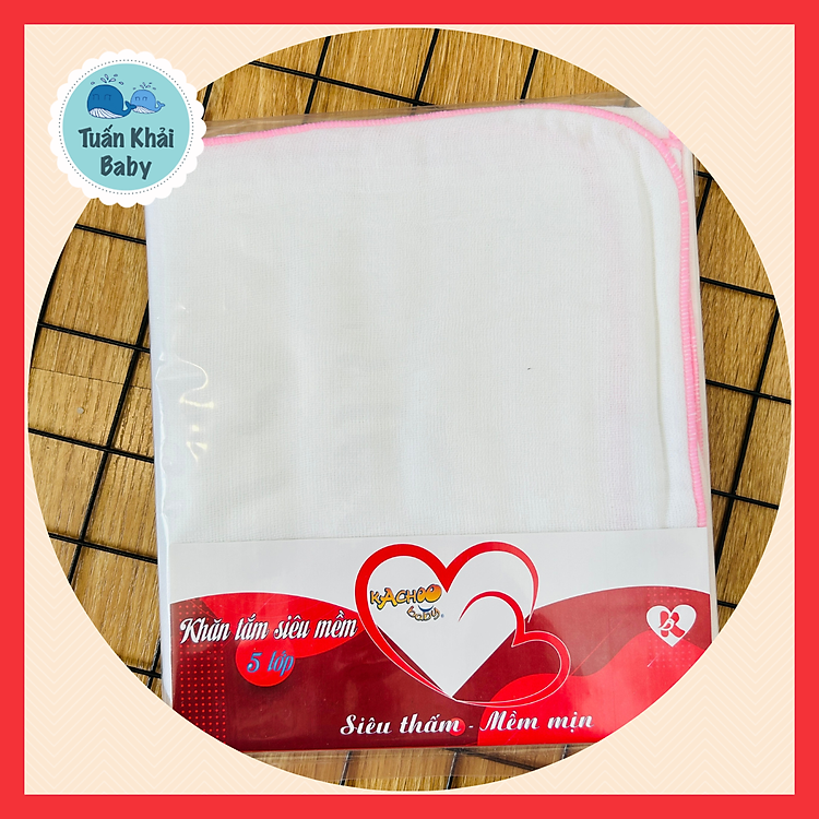 Túi Khăn Tắm Gạc Xô 5 Lớp Kachoo Chính hãng Ưu đãi - Hình ảnh 5
