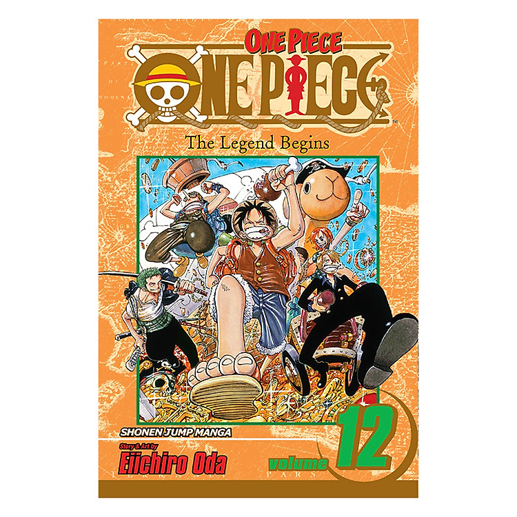 Sách One Piece 12 - Tiếng Anh