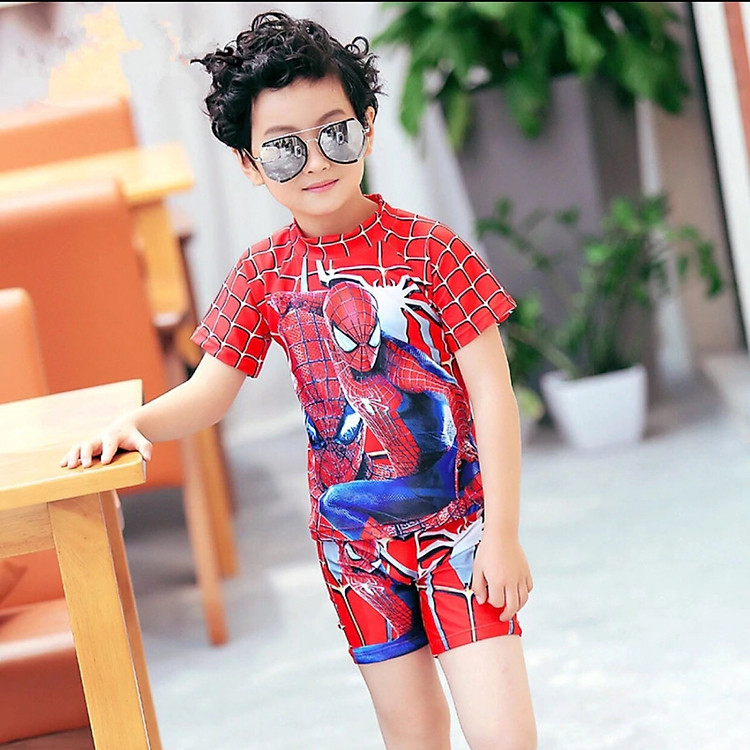 Đồ bơi bé trai hình nhện