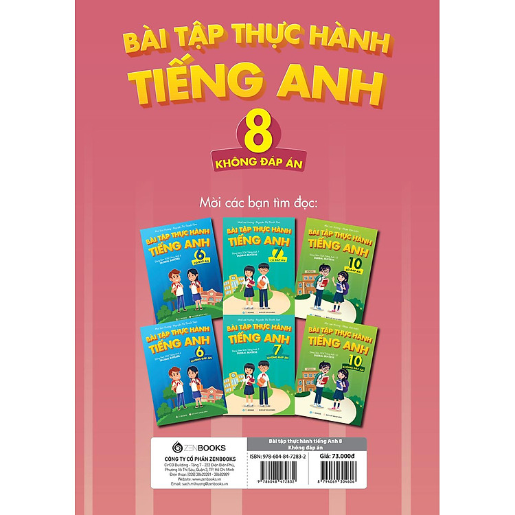 Bài Tập Thực Hành Tiếng Anh 8 - Không Đáp Án - Ảnh 3