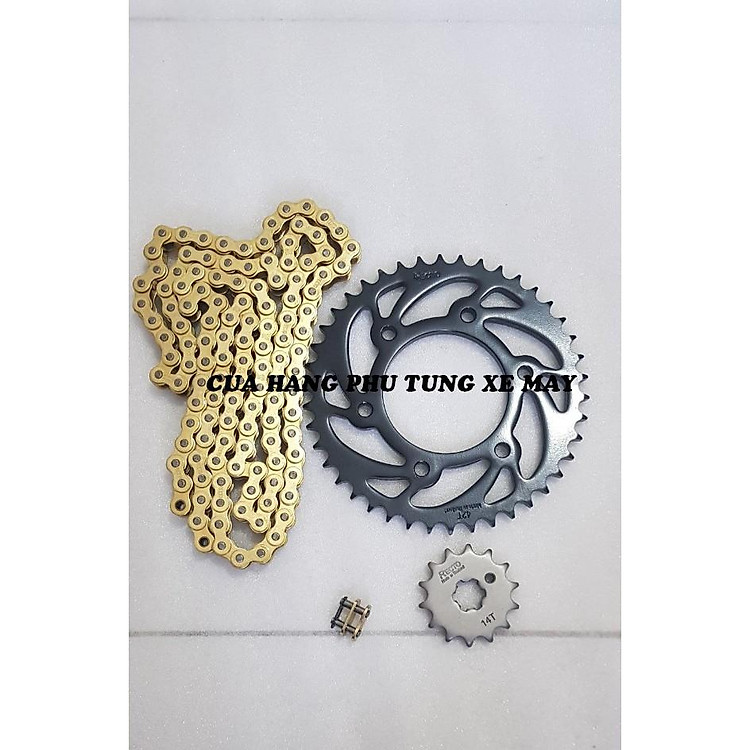 Trọn bộ sên nhông dĩa dành cho xe Ex 135/ Ex 150/ Winner 150/ Raider/ Sonic