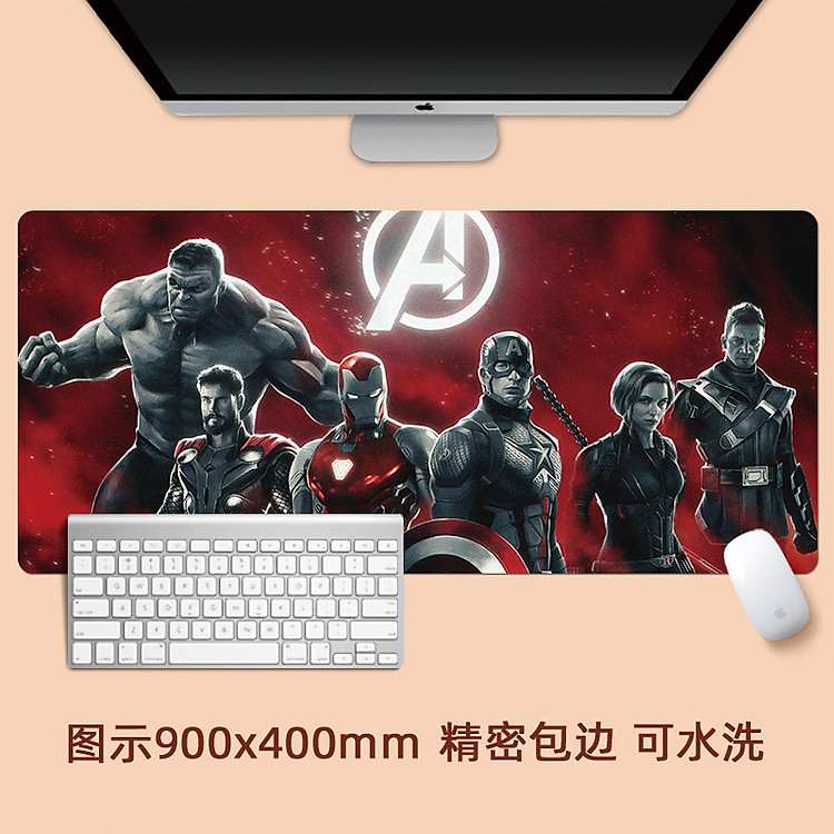 Miếng Lót Chuột, Bàn Di Chuột, mouse pad cỡ lớn siêu anh hùng avengers Hàng chính hãng