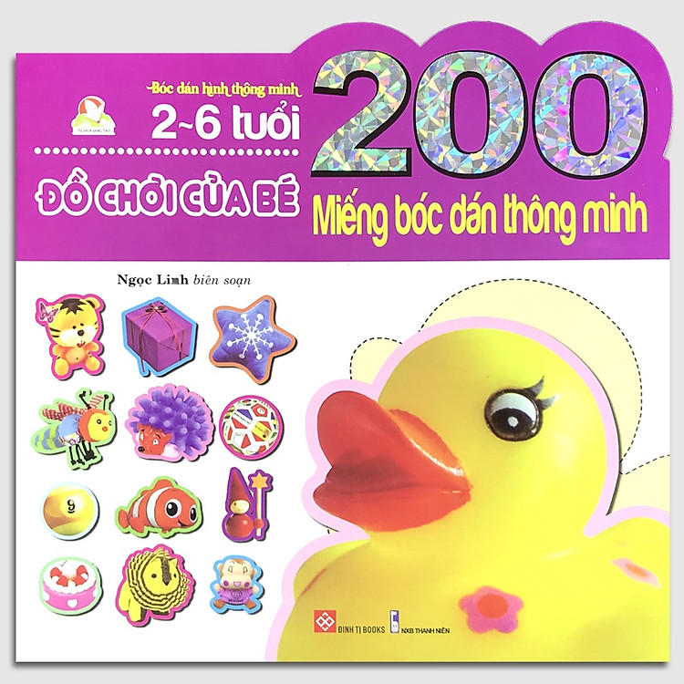 200 Miếng Bóc Dán – Đồ Chơi Của Bé