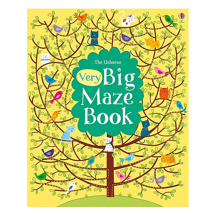 Sách Usborne Very Big Maze Book