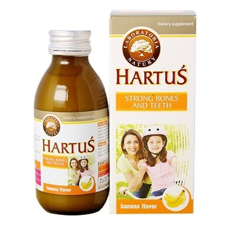 Hartus Strong Bones And Teeth - Bổ Sung Canxi Cho Trẻ Từ 4 Tháng Tuổi