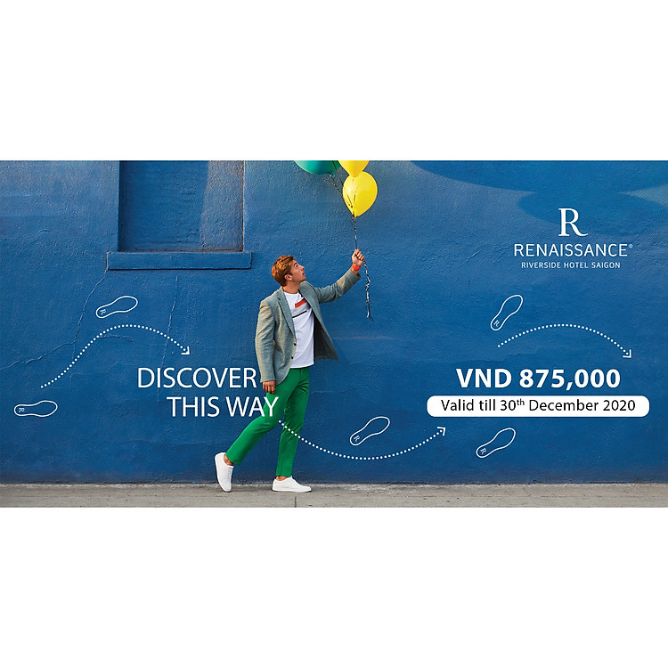 Renaissance Riverside Hotel SaiGon 5*- Phiếu Quà Tặng Áp Dụng Tất Cả Dịch Vụ Khách Sạn, Nhà Hàng, Spa...