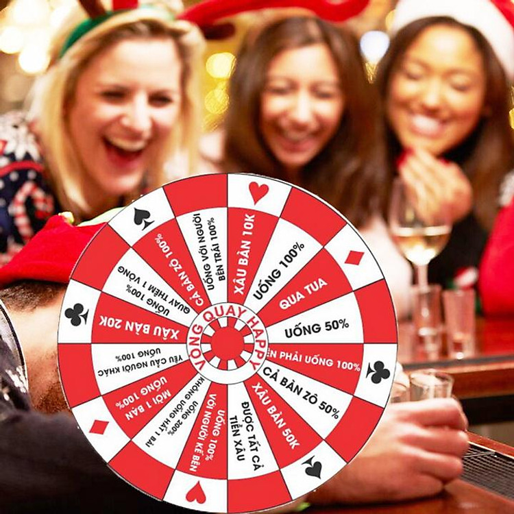 Vòng quay ăn nhậu dành cho giới trẻ