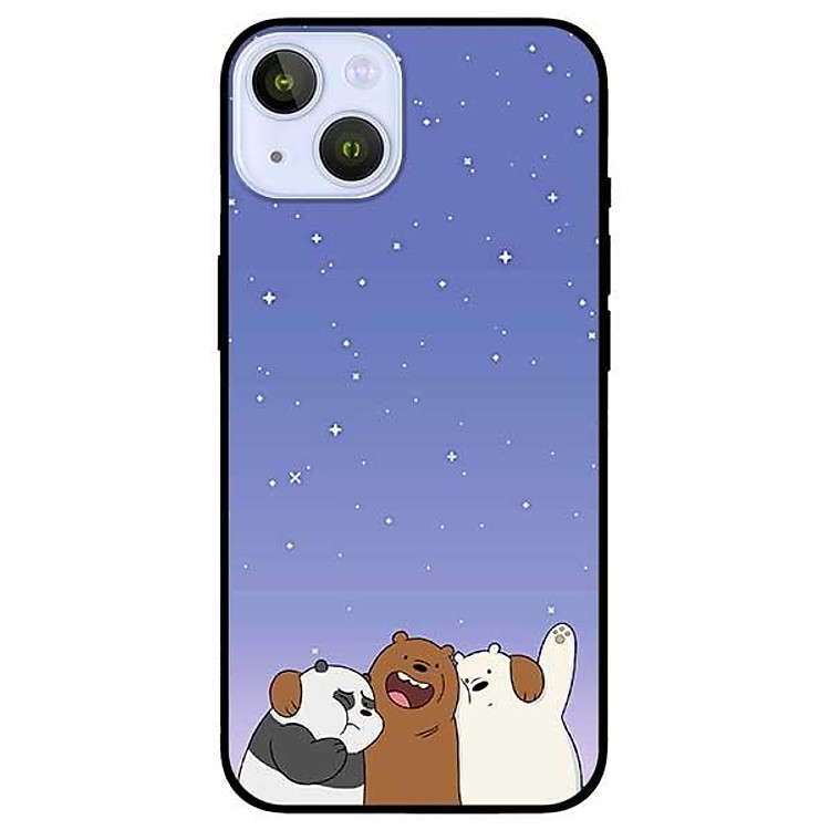 Ốp lưng dành cho Iphone 13 Mini - Iphone 13 - Iphone 13 Pro -  Iphone 13 Pro Max - 3 Chú Gấu C