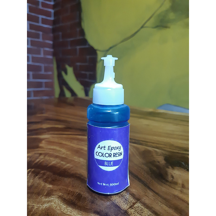 Tuýp Pha Màu Keo Epoxy Resin Xuyên Sáng - 5 Màu ( 100ml/Tuýp )