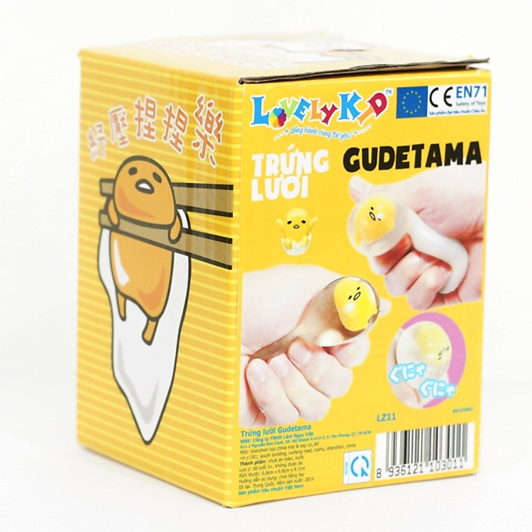 Đồ Chơi Trứng Lười Gudetama LZ11