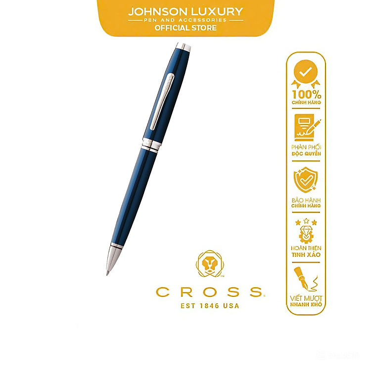 Bút Ký Bi Khô Cross Conventry AT0662-9 (Màu Xanh Dương)