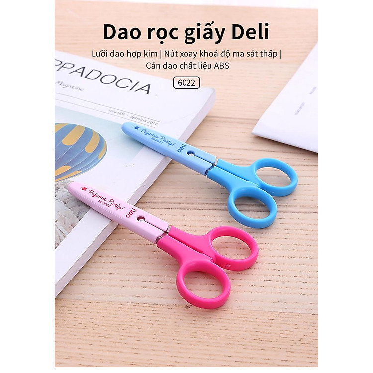 Kéo Thủ Công Học Sinh Deli (1 chiếc) - Ảnh 4