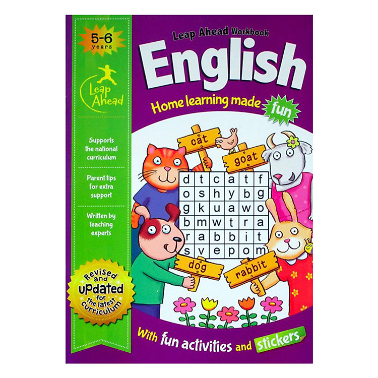 Sách Leap Ahead: 5-6 Years English