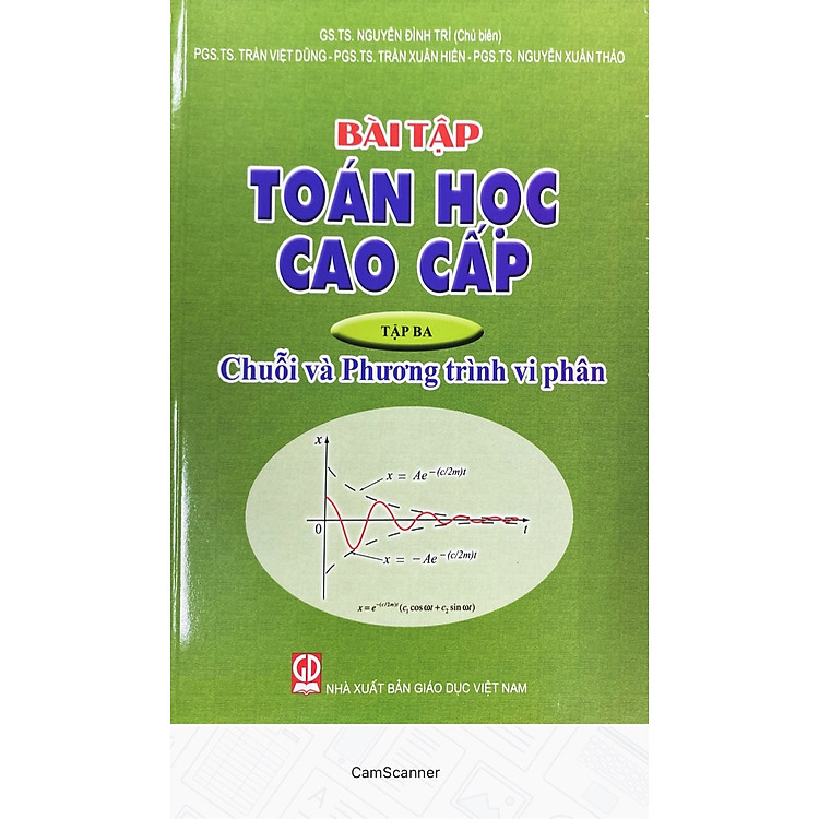 Bài Tập Toán Cao Cấp Tập 3 – Chuỗi và Phương Trình Vi Phân