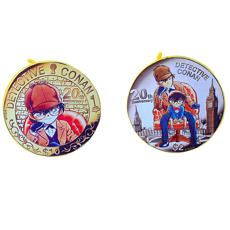 Đệm tựa lưng, đệm ngồi, nệm ngồi in hình Anime Thám tử lừng danh Conan