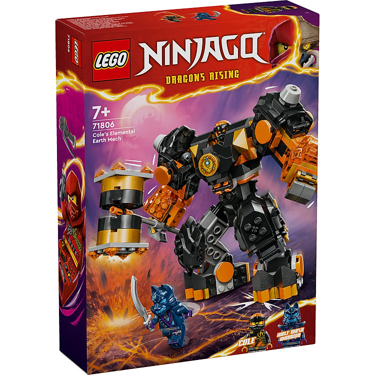 Mua LEGO NINJAGO 71806 - Chiến giáp Cole Chính hãng Ưu đãi - Hình ảnh 2