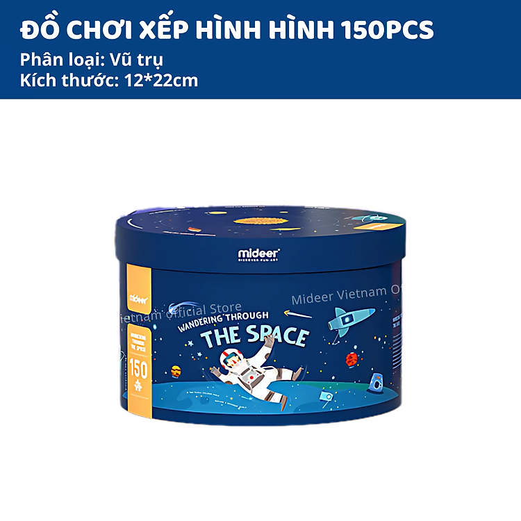 Mua Đồ Chơi Xếp Hình Vũ Trụ Mideer 150 Miếng Chính hãng Ưu đãi - Hình ảnh 2