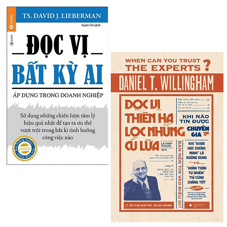 Combo Đọc Vị Bất Kỳ Ai - Áp Dụng Trong Doanh Nghiệp + Đọc Vị Thiên Hạ Lọc Những Cú Lừa
