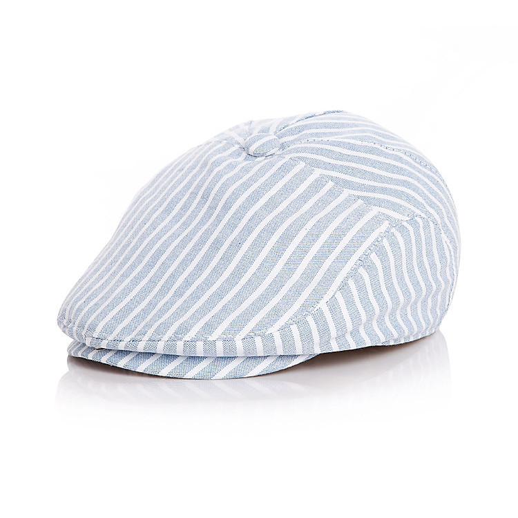 Mũ Beret cho bé trai họa tiết kẻ sọc