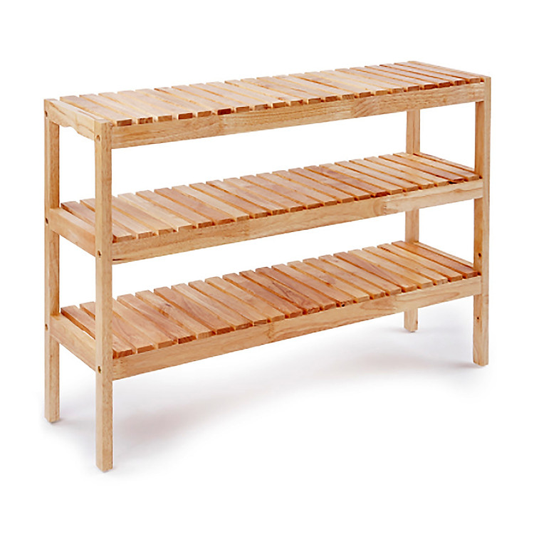 KỆ ĐA NĂNG 3 TẦNG GỖ CAO SU