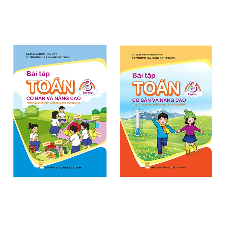 Bài tập Toán 3 cơ bản và nâng cao (Theo Chương trình Giáo dục phổ thông 2018)