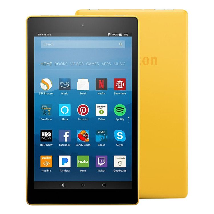 Máy Tính Bảng Kindle Fire HD8 16GB (2017) - Hàng Chính Hãng