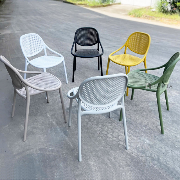 Ghế nhựa đúc CC1579-S Nội thất Capta Ghế nhựa PP đúc nguyên khối xếp chồng được tại hcm