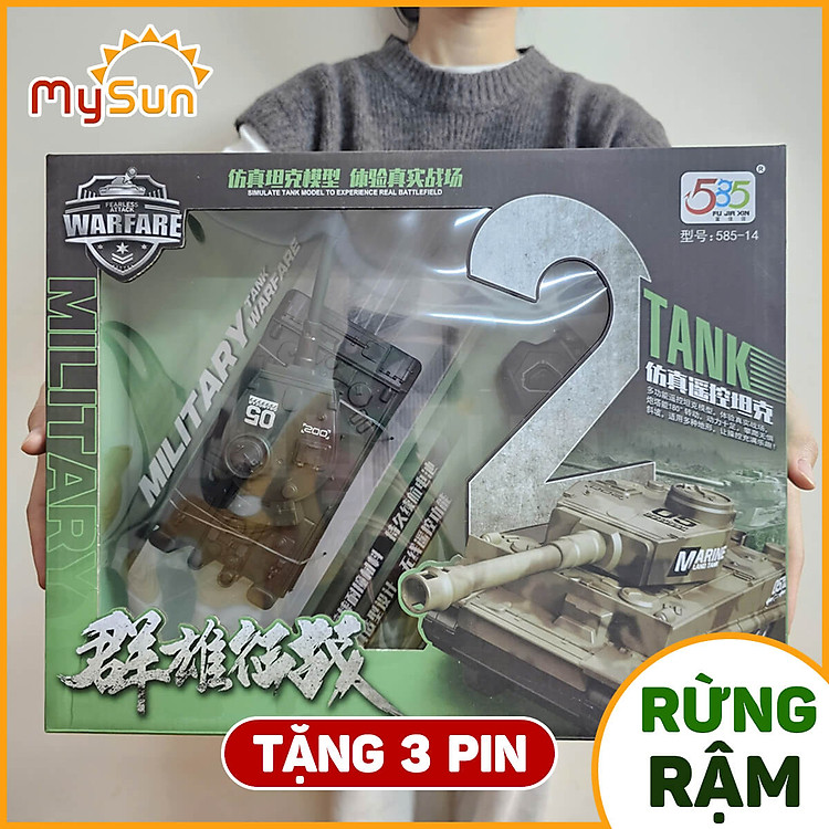 Mua tại MyKingdom: Mô hình xe tăng điều khiển từ xa MySun - Ngập tràn khuyến mãi