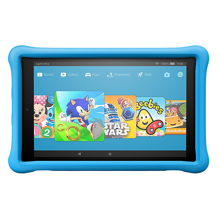 Máy Tính Bảng Kindle Fire HD10 Kids Edition - Proof Case (32GB) - Hàng Chính Hãng