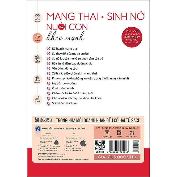 Mang Thai Sinh Nở Và Nuôi Con Khỏe Mạnh - Ảnh 2